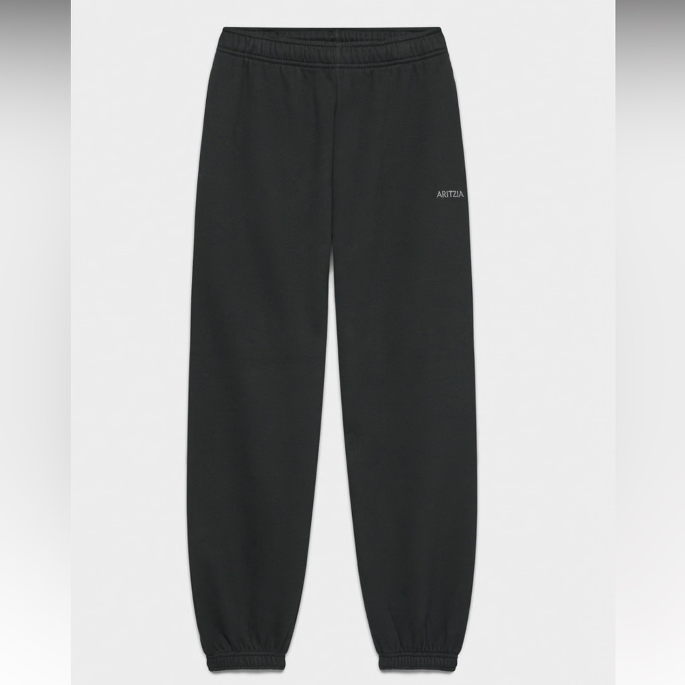 Aritzia Cozy Mega Sweatpants in Soft Black Size S